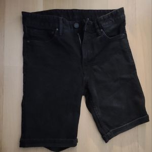 H&M Mens Jean Short Black Size 30